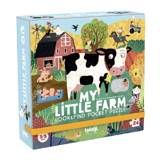 Londji - My Little Farm - Pocket Puzzle - Londji - littleyoyo.ca