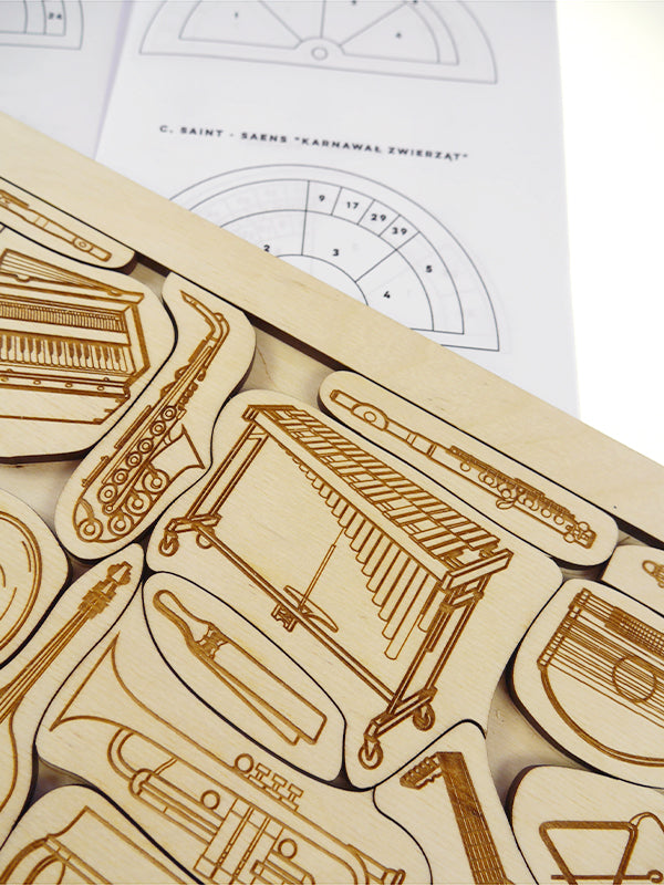 Stuka Puka - Hear Me Play Wooden Puzzle - Stuka Puka - littleyoyo.ca