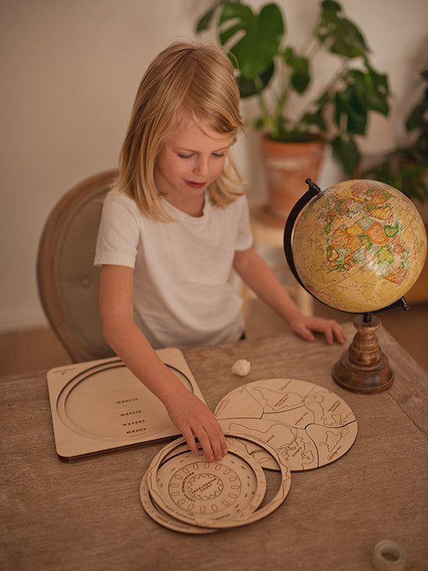 Stuka Puka - What Goes Around Wooden Puzzle - Stuka Puka - littleyoyo.ca