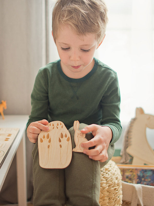 Stuka Puka - You're On The Right Track! Wooden Puzzle - Stuka Puka - littleyoyo.ca