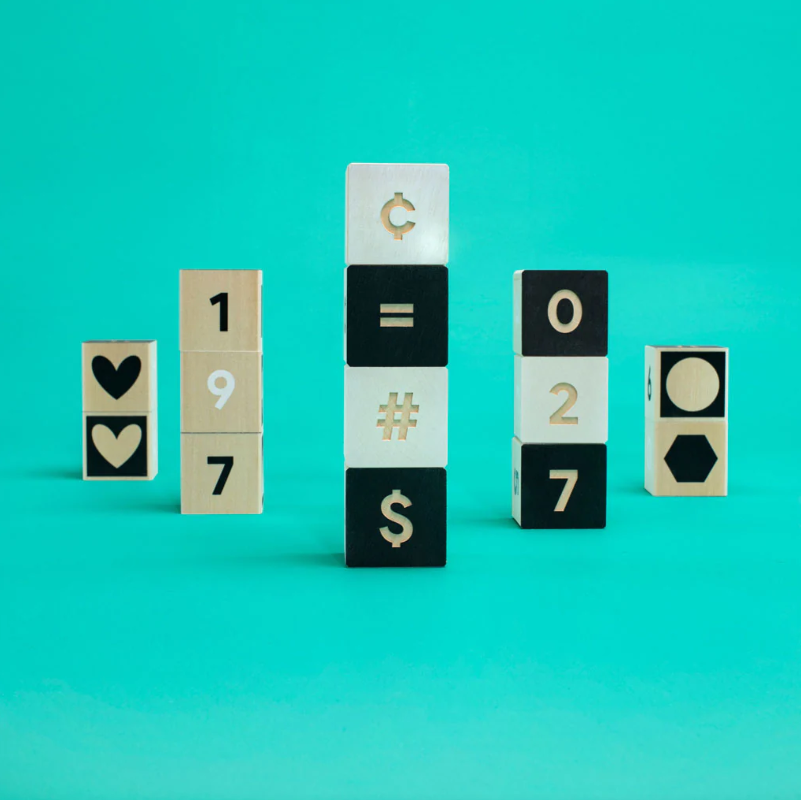 Uncle Goose - To Tonet Number Blocks - Uncle Goose - littleyoyo.ca