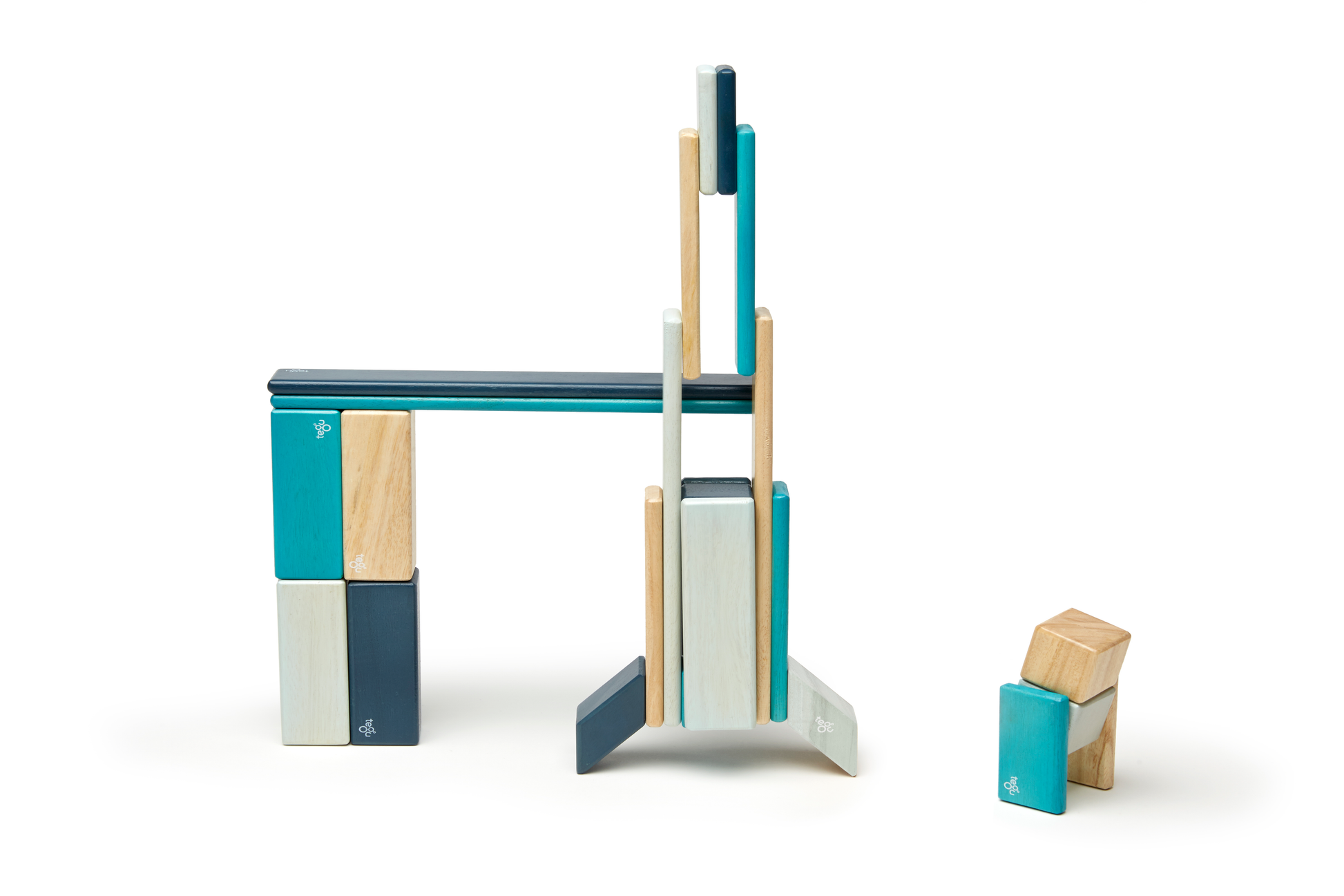 Tegu - Magnetic Wooden Blocks - Classic-24-Pieces Set - Tegu - littleyoyo.ca