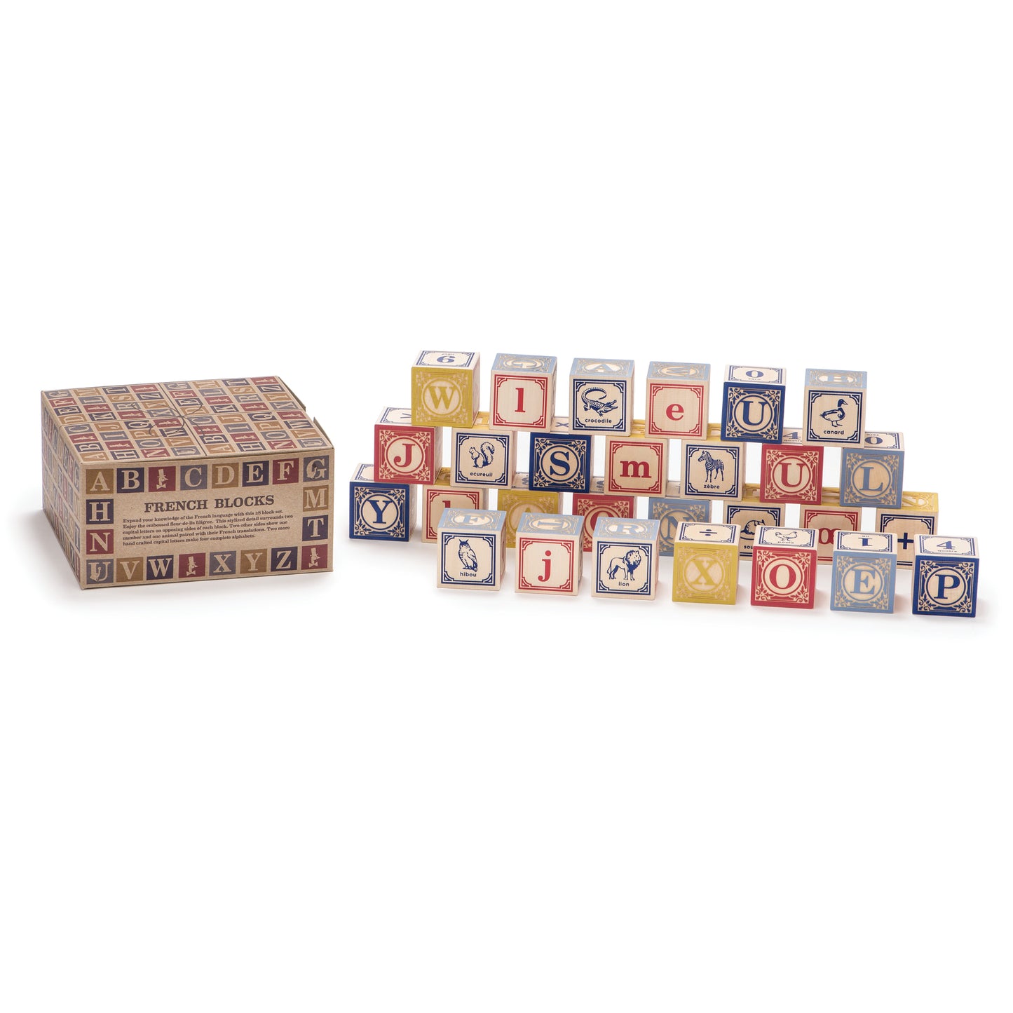 Uncle Goose - French ABC Blocks