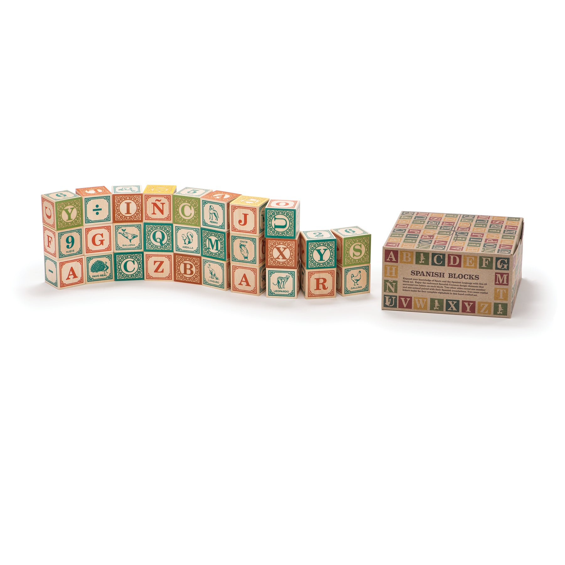 Uncle Goose - Spanish ABC Blocks - Uncle Goose - littleyoyo.ca
