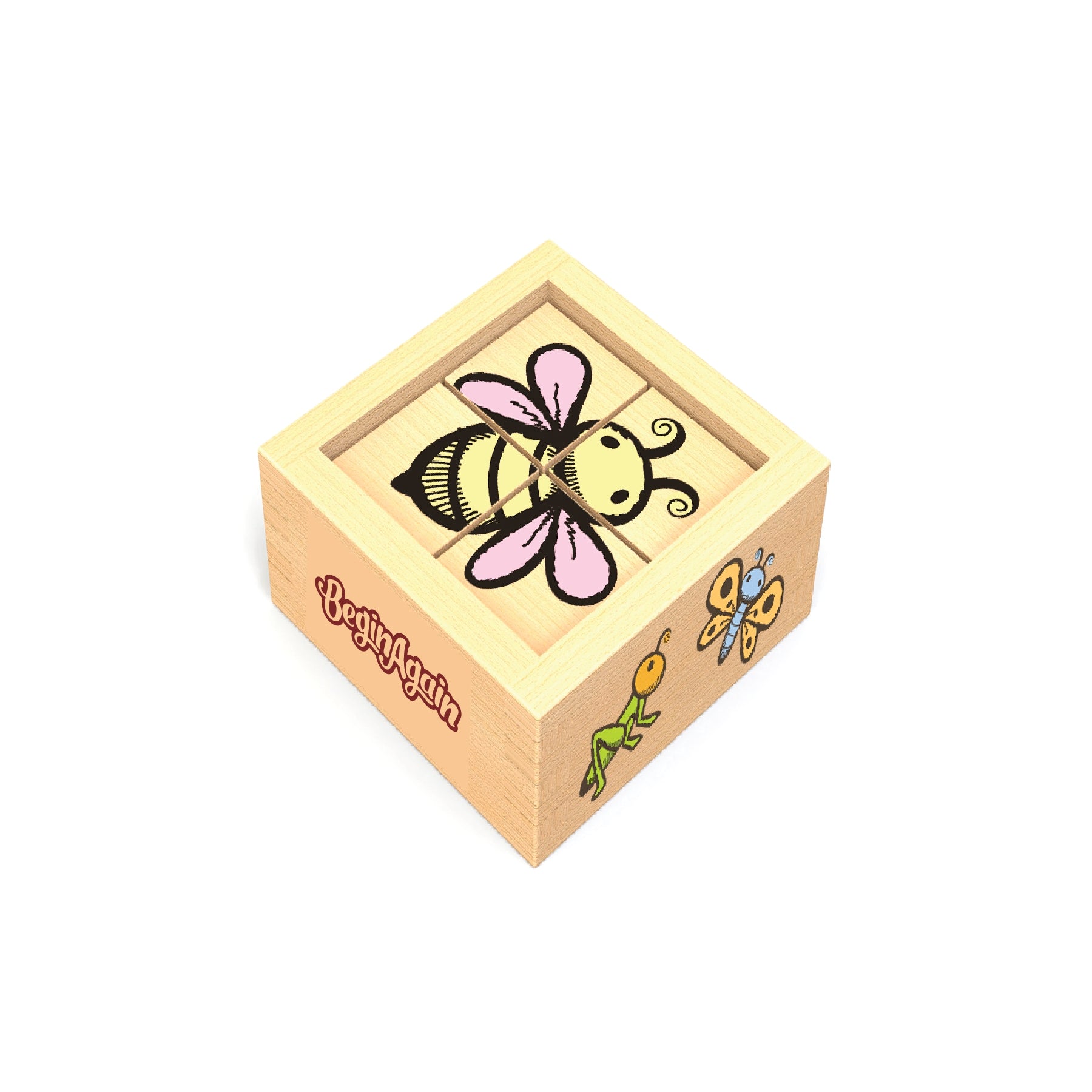 BeginAgain - Buddy Blocks - Beginner Block Puzzle Set - BeginAgain - littleyoyo.ca