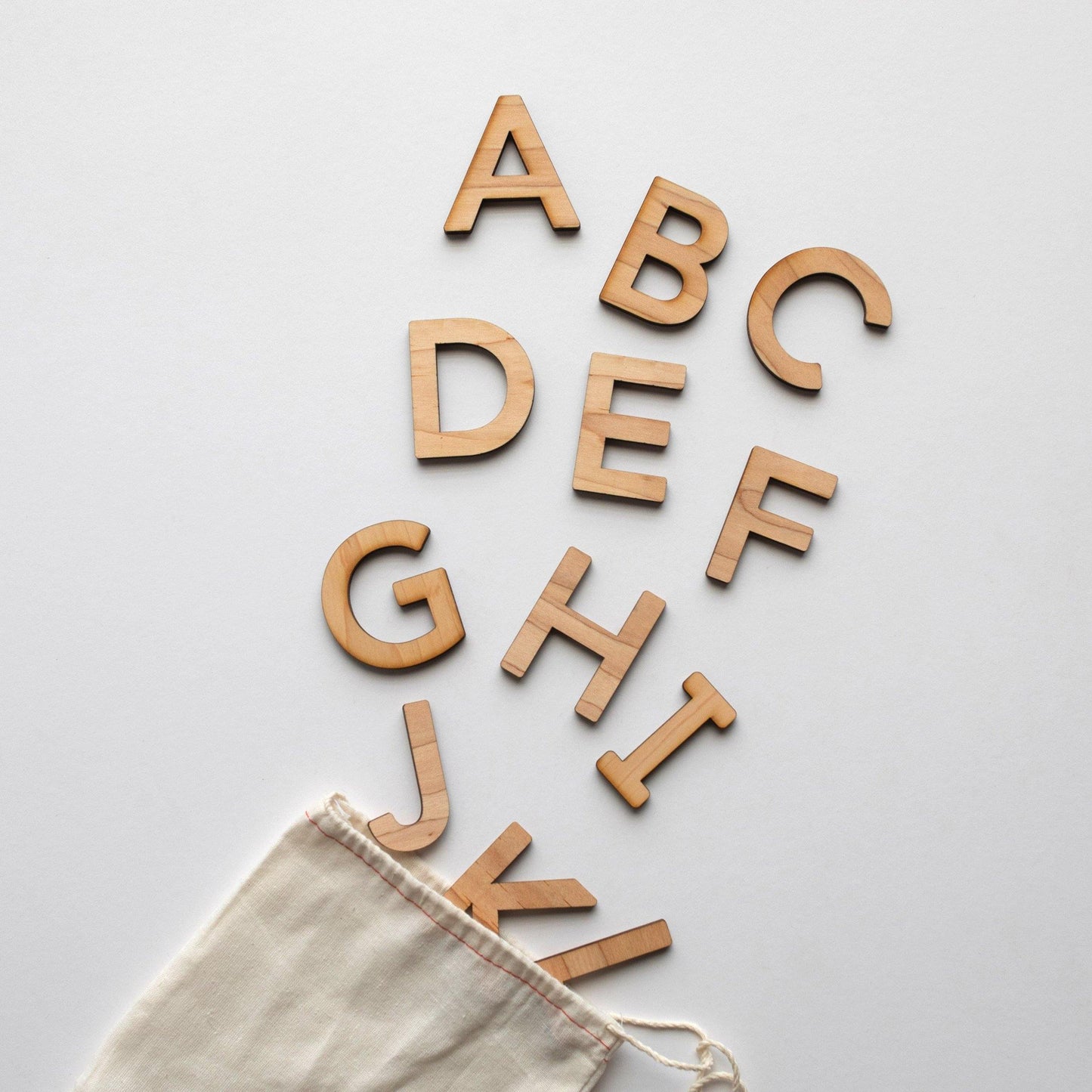 Gladfolk - Handcrafted Wooden Alphabet Set - Gladfolk - littleyoyo.ca