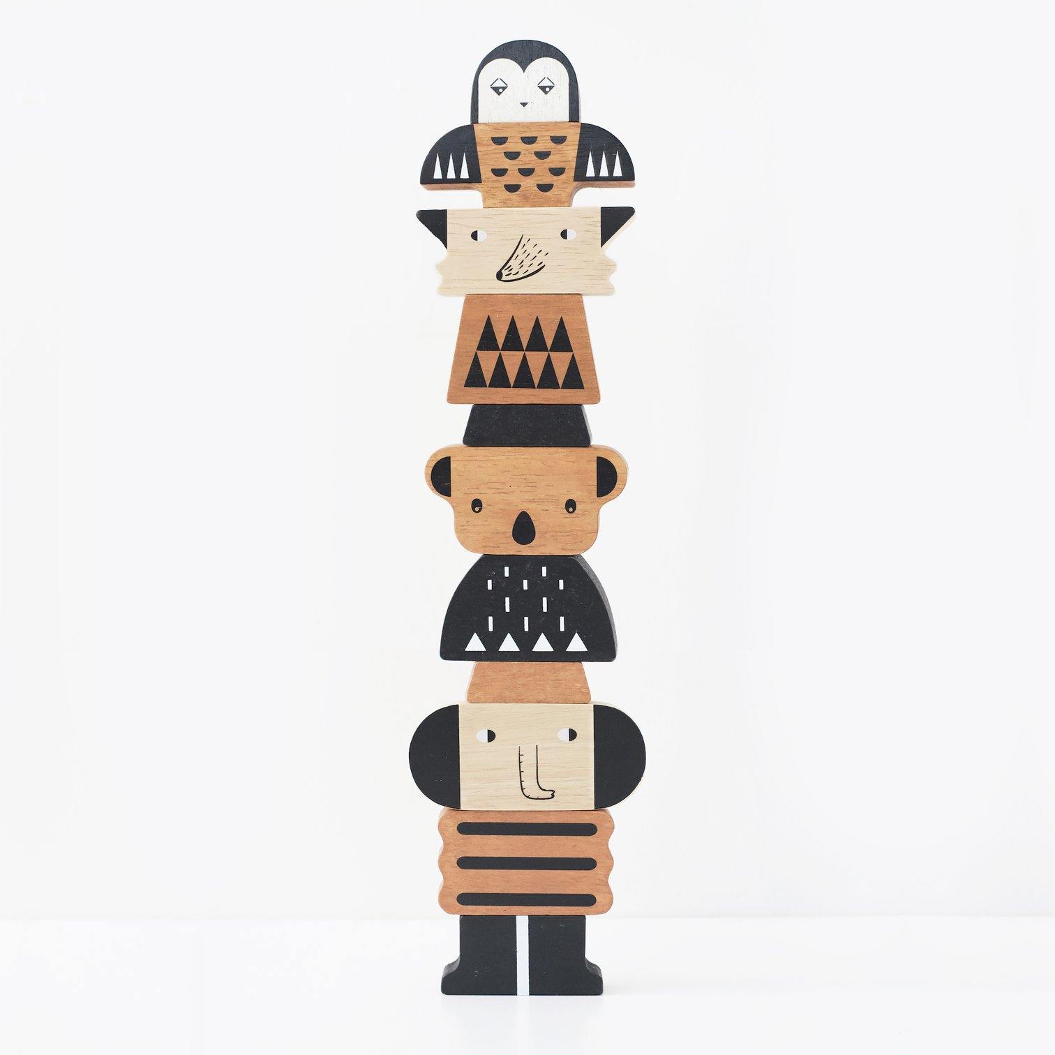 Wee Gallery - Animal Tower - Wee Gallery - littleyoyo.ca