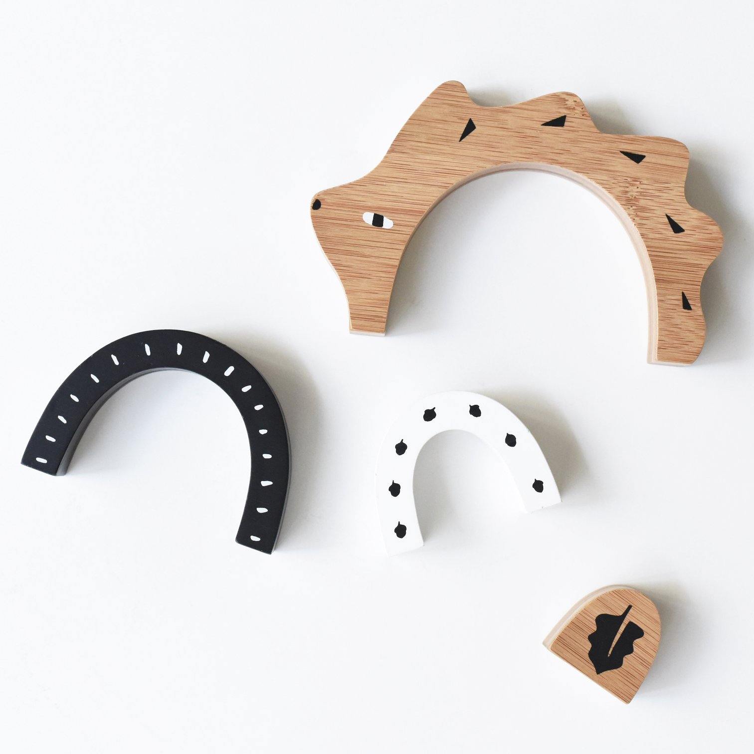 Wee Gallery - Bamboo Nesting Hedgehog - Wee Gallery - littleyoyo.ca