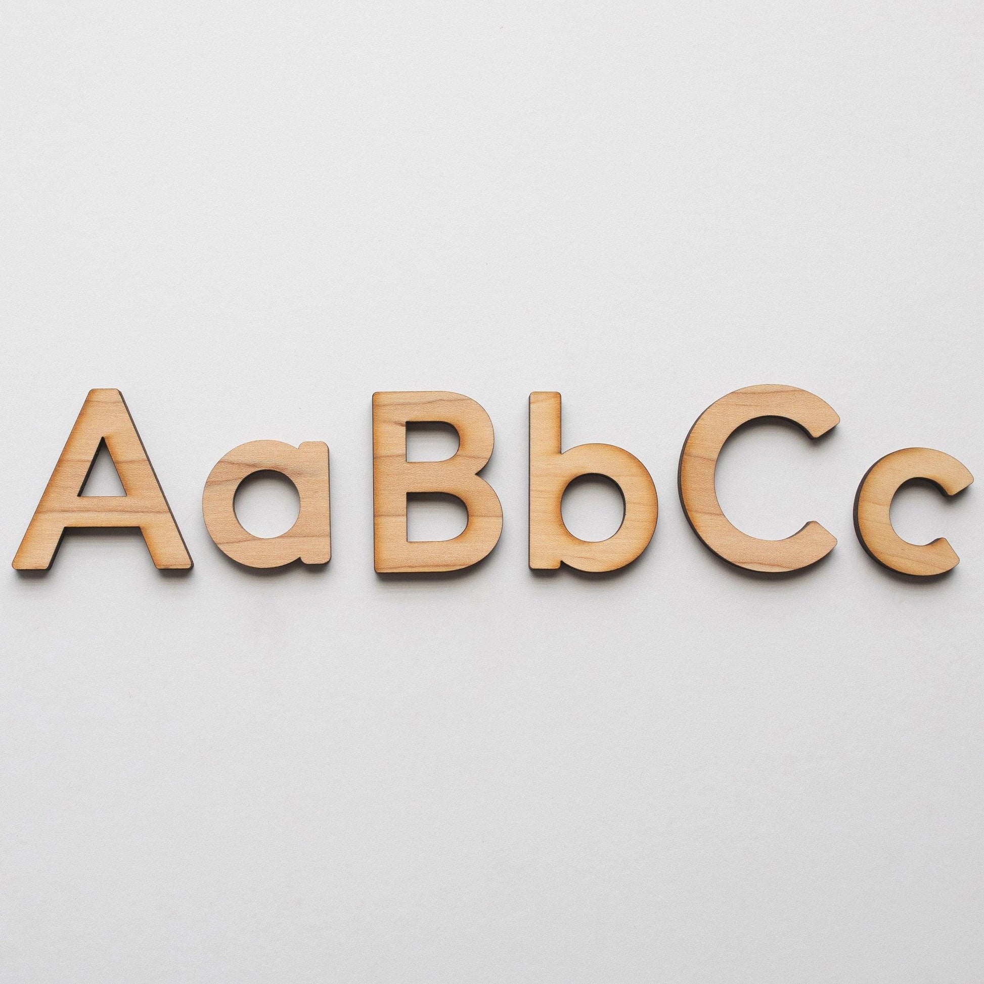 Gladfolk - Handcrafted Wooden Alphabet Set - Gladfolk - littleyoyo.ca