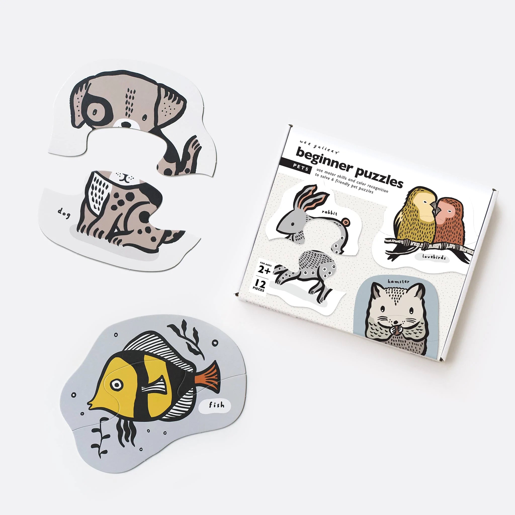 Wee Gallery - Beginner Puzzles - Pets - Wee Gallery - littleyoyo.ca