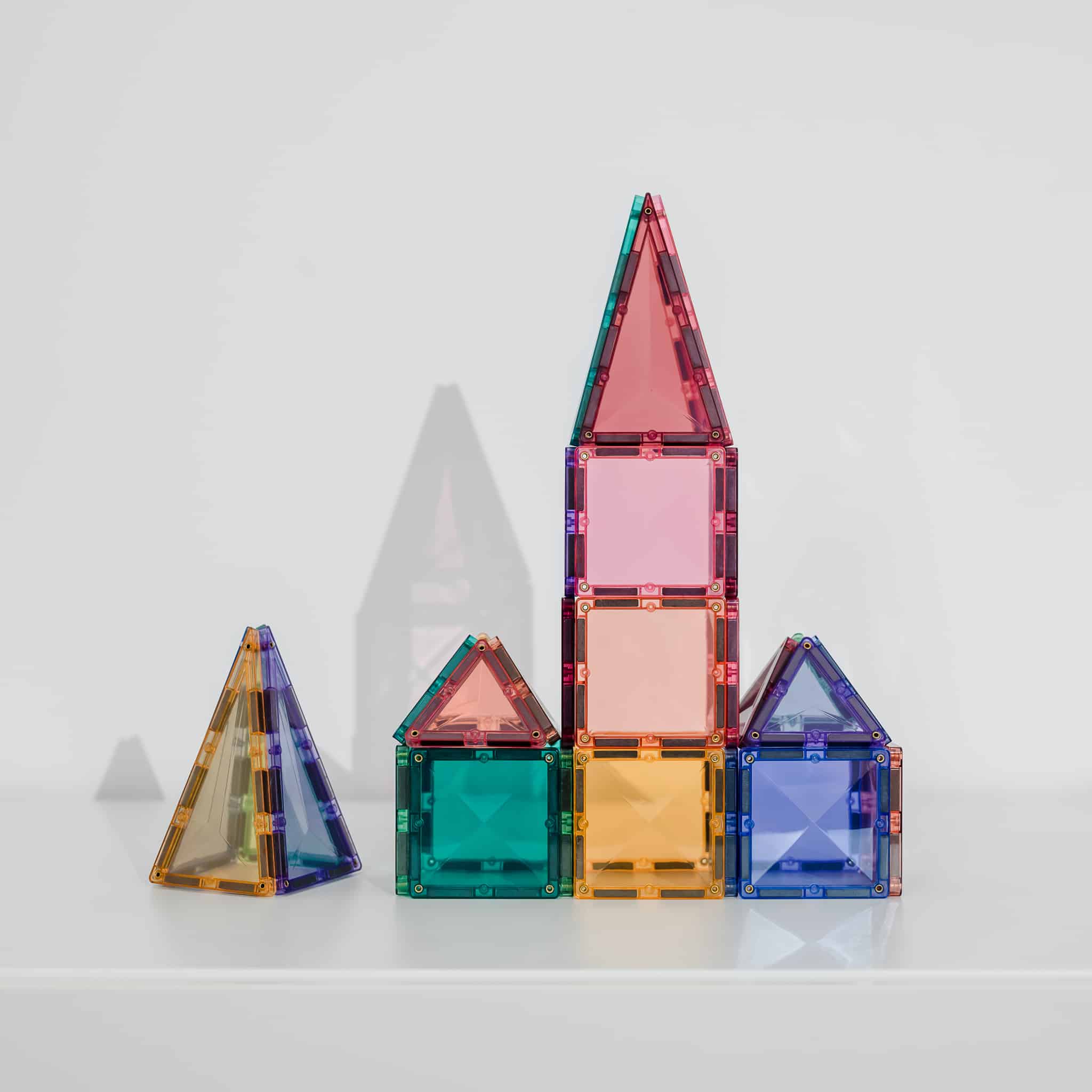 Connetix - Pastel Mini Pack - 32 Piece Magnetic Tiles - Connetix - littleyoyo.ca