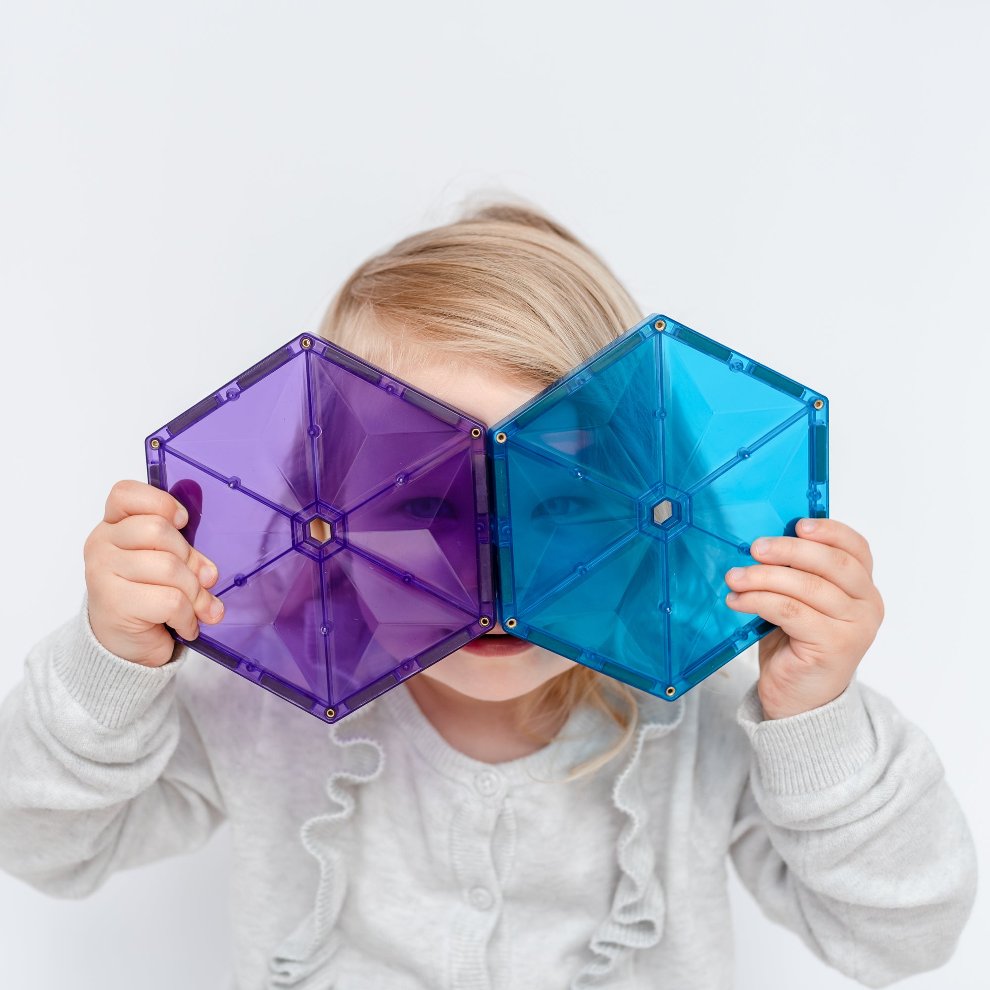 Connetix - Rainbow Geometry Pack - 30 Piece Magnetic Tiles - Connetix - littleyoyo.ca