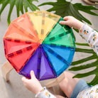 Connetix - Rainbow Geometry Pack - 30 Piece Magnetic Tiles - Connetix - littleyoyo.ca