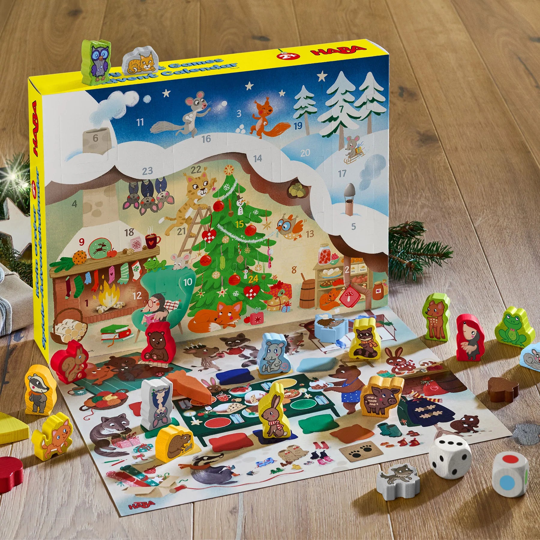 HABA - My Very First Advent Calendar - Bear Cave - HABA - littleyoyo.ca