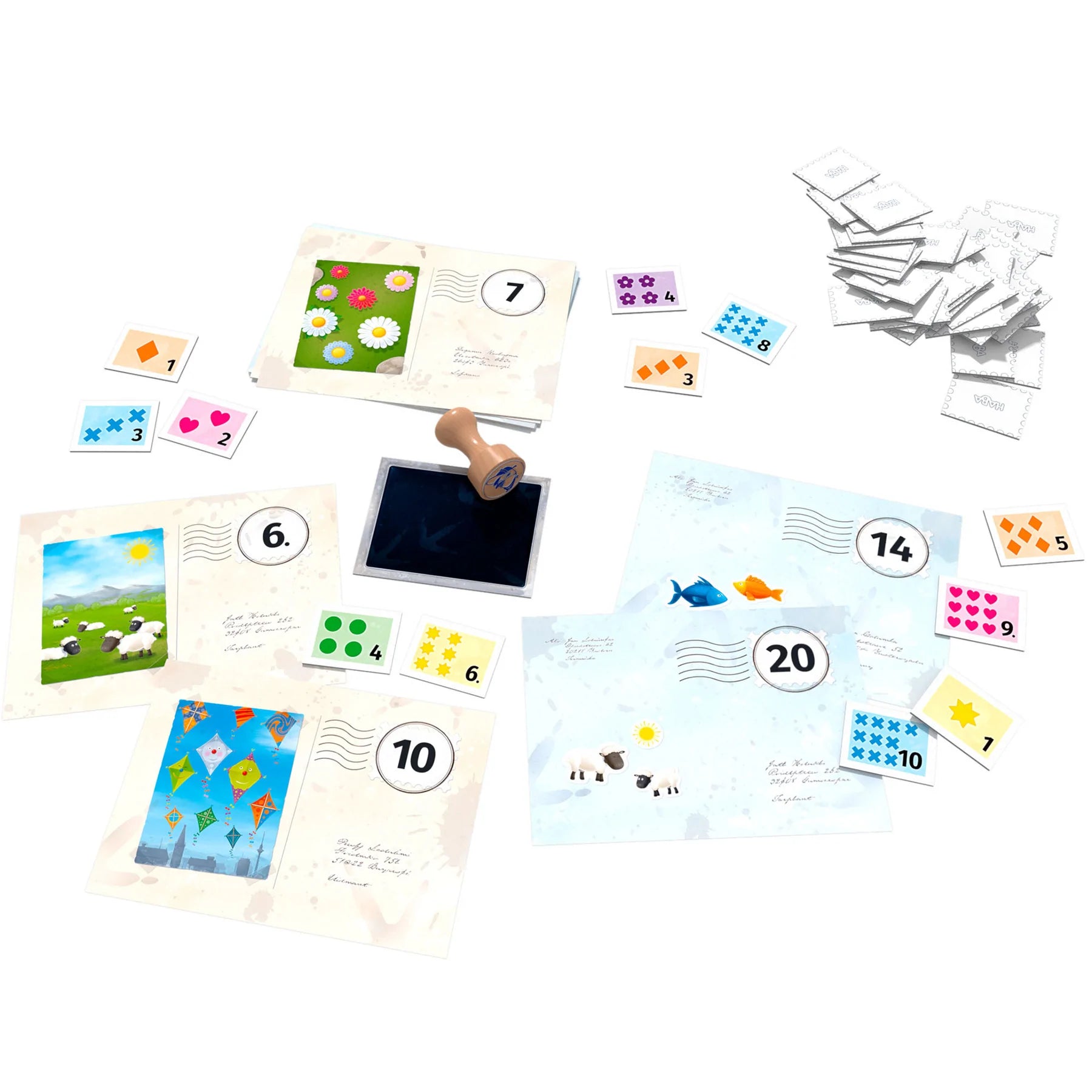 HABA - Pio's Pigeon Post Game - HABA - littleyoyo.ca