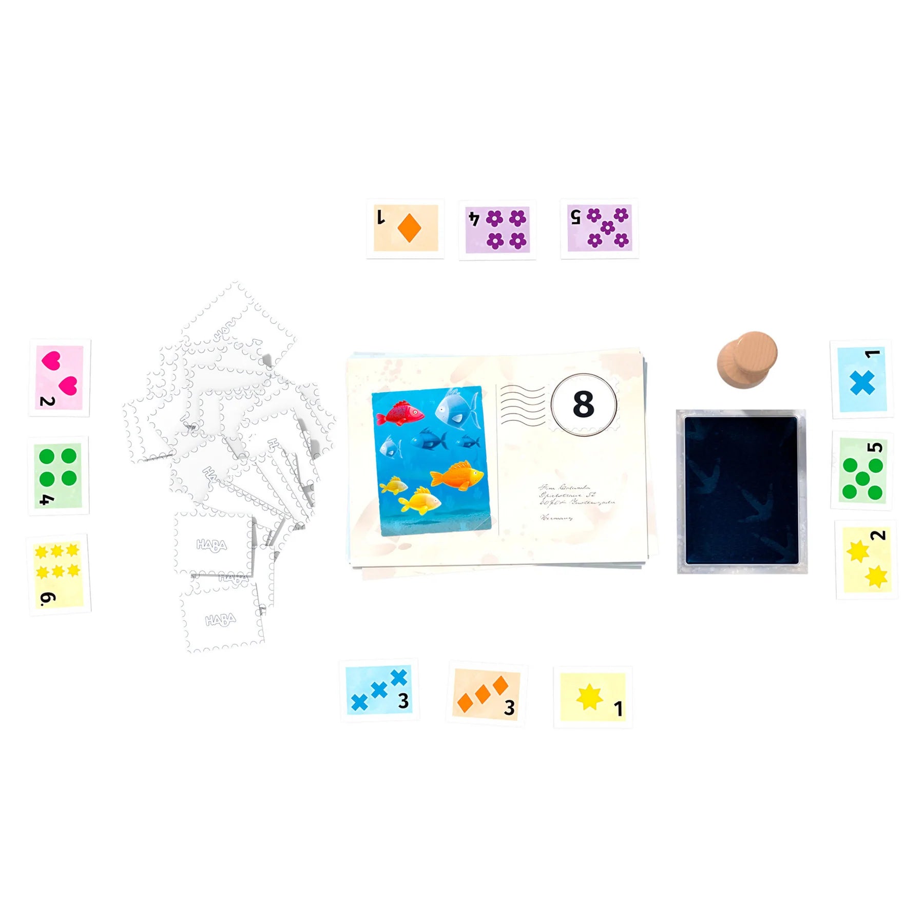 HABA - Pio's Pigeon Post Game - HABA - littleyoyo.ca