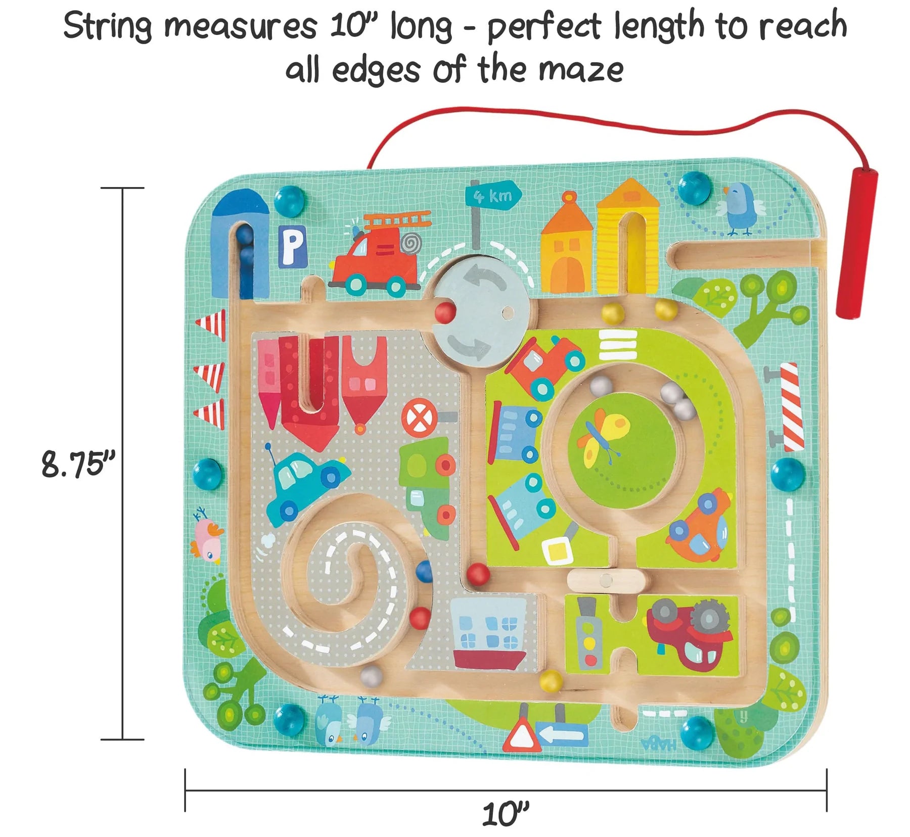 HABA - Magnetic Game Town Maze - HABA - littleyoyo.ca