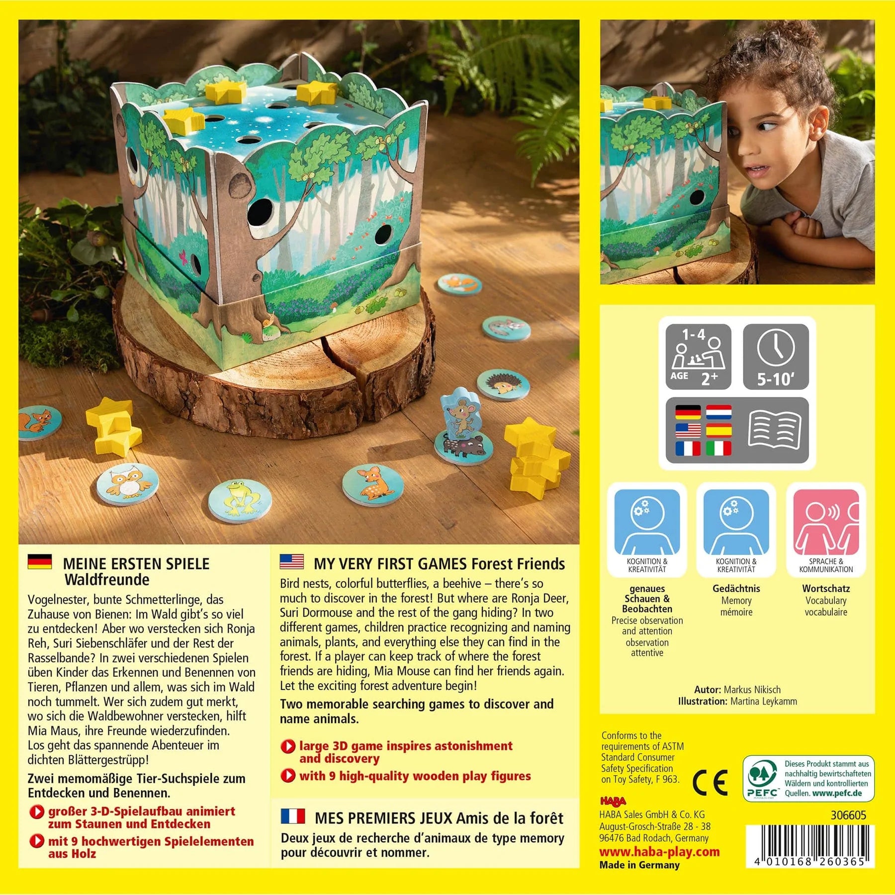 HABA - My Very First Games - Forest Friends - HABA - littleyoyo.ca