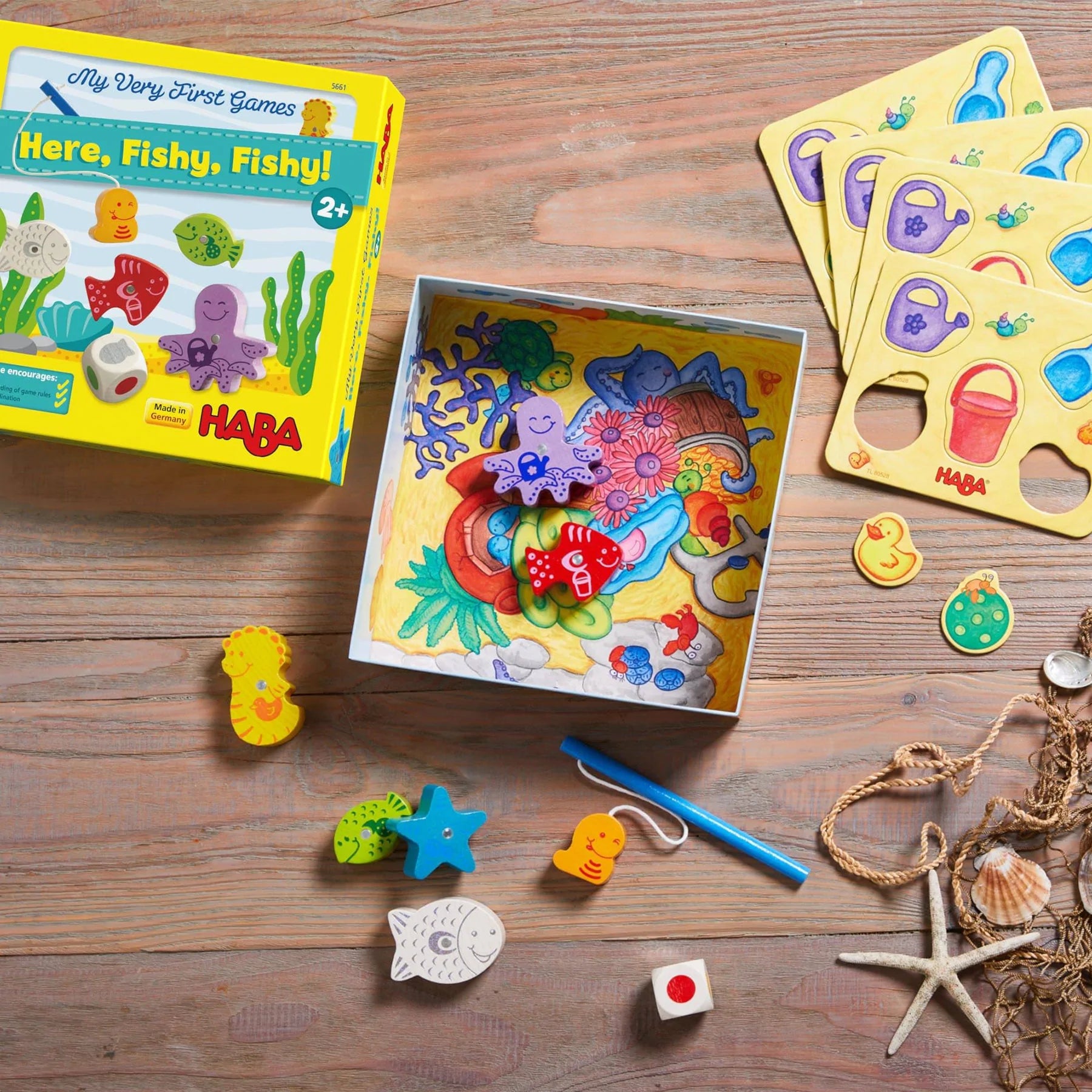 HABA - My Very First Games - Here, Fishy, Fishy - HABA - littleyoyo.ca