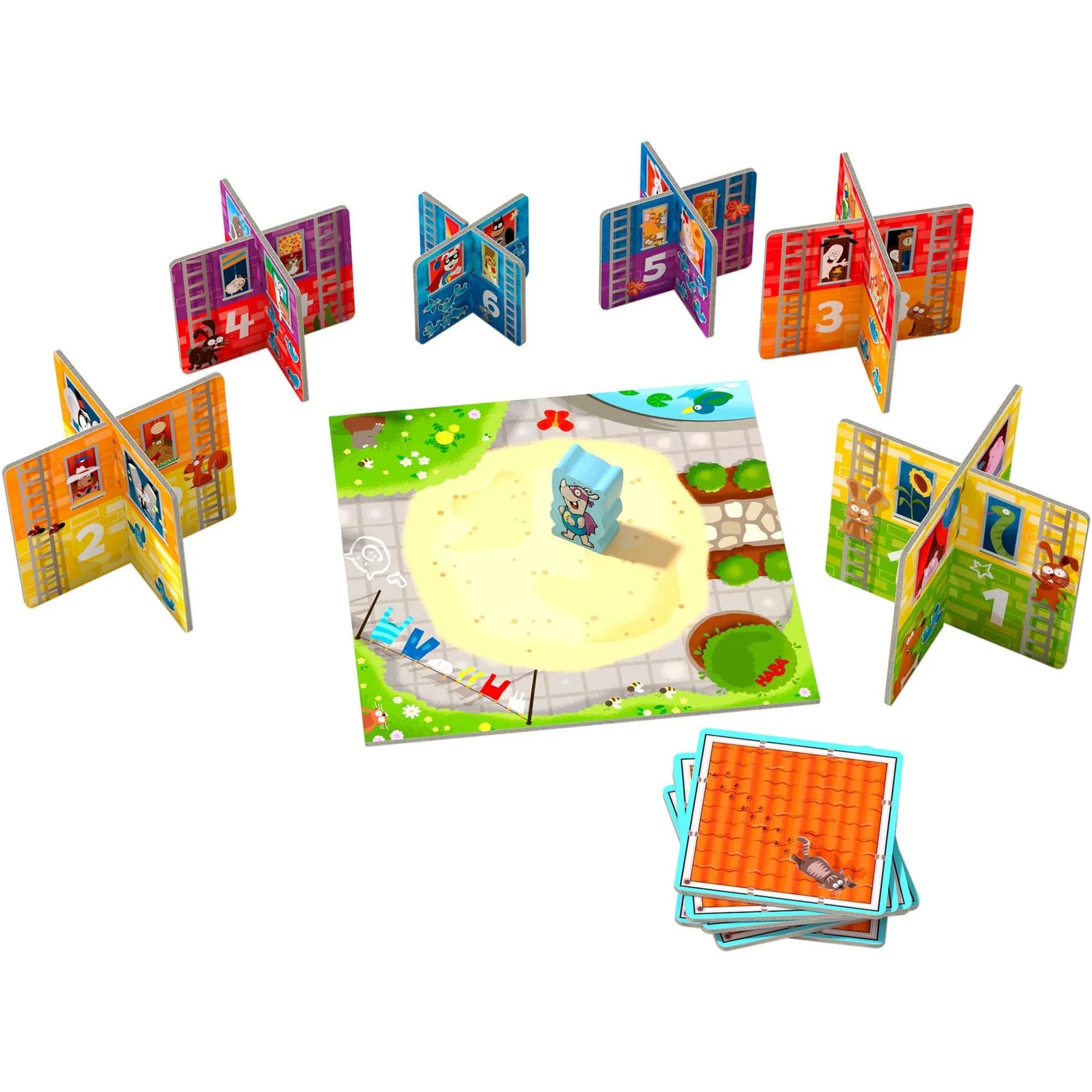 HABA - My Very First Games - Rhino Hero Jr - HABA - littleyoyo.ca