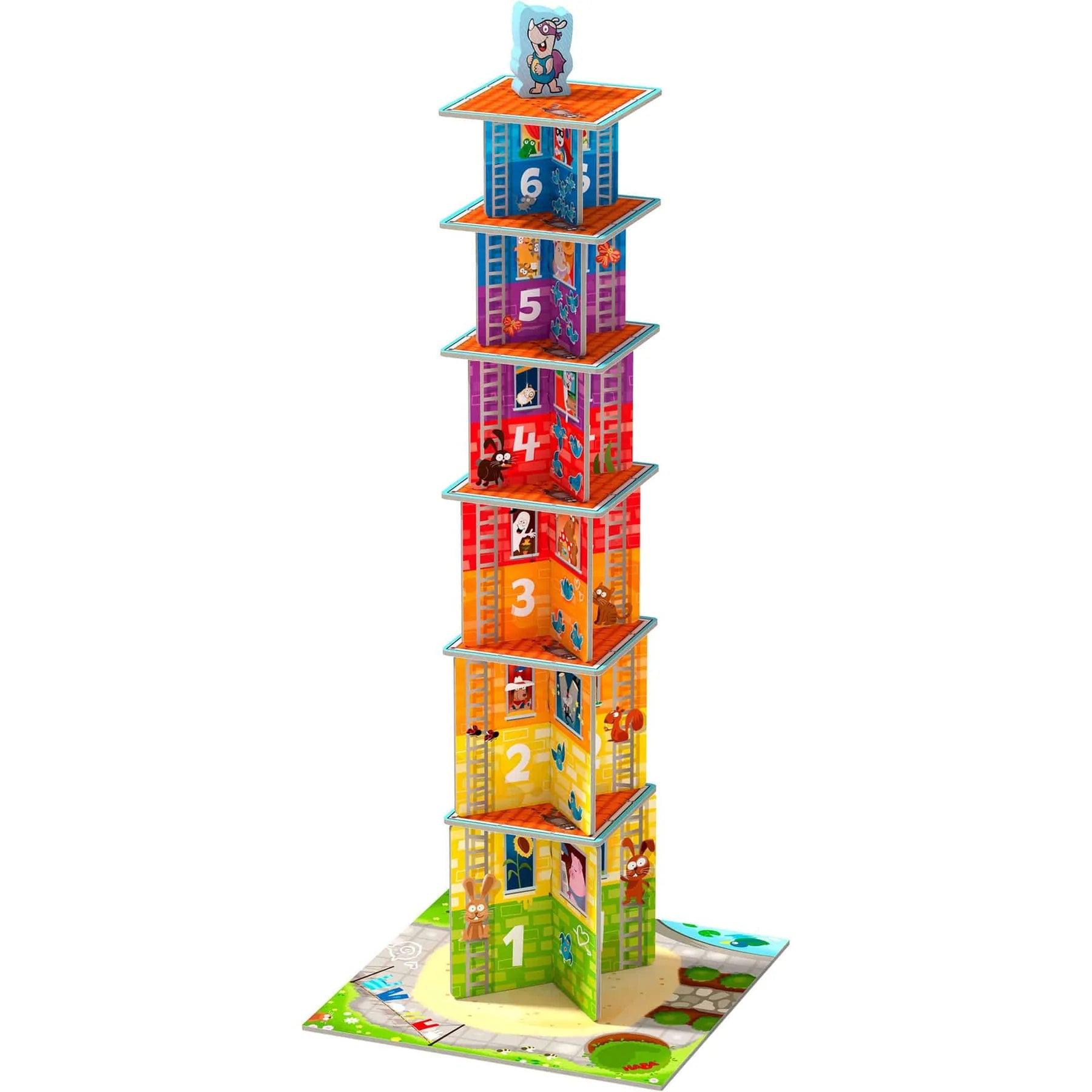 HABA - My Very First Games - Rhino Hero Jr - HABA - littleyoyo.ca