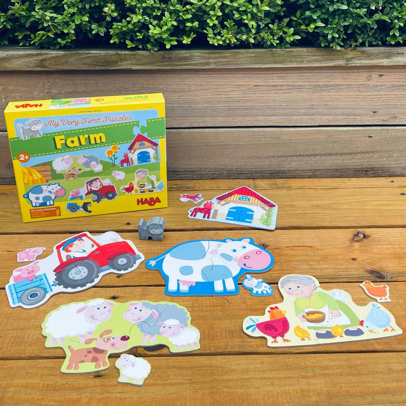 HABA - My Very First Puzzles - Farm - HABA - littleyoyo.ca