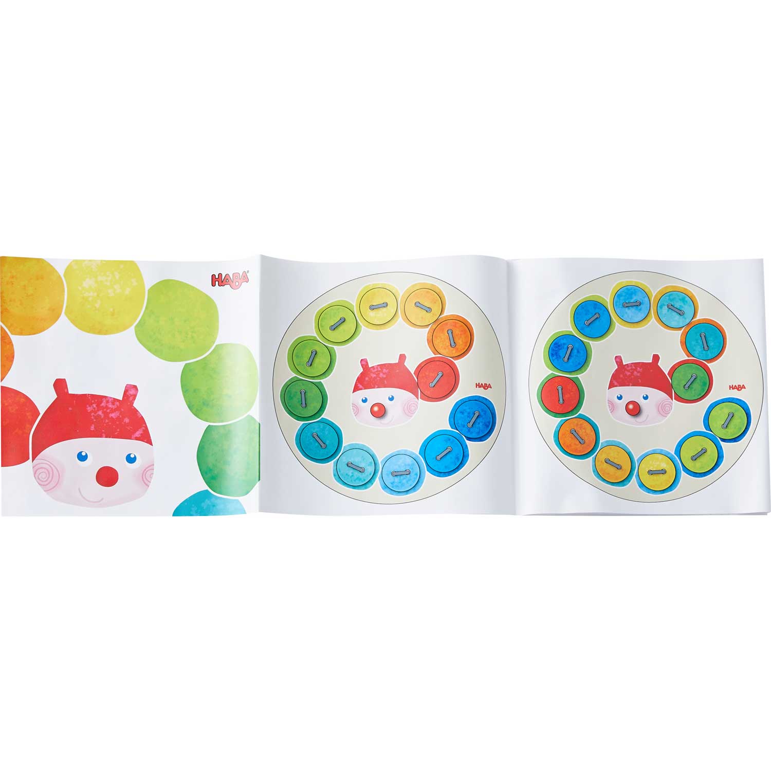 HABA - Threading Caterpillar Stacking Game - HABA - littleyoyo.ca