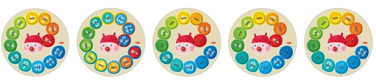 HABA - Threading Caterpillar Stacking Game - HABA - littleyoyo.ca