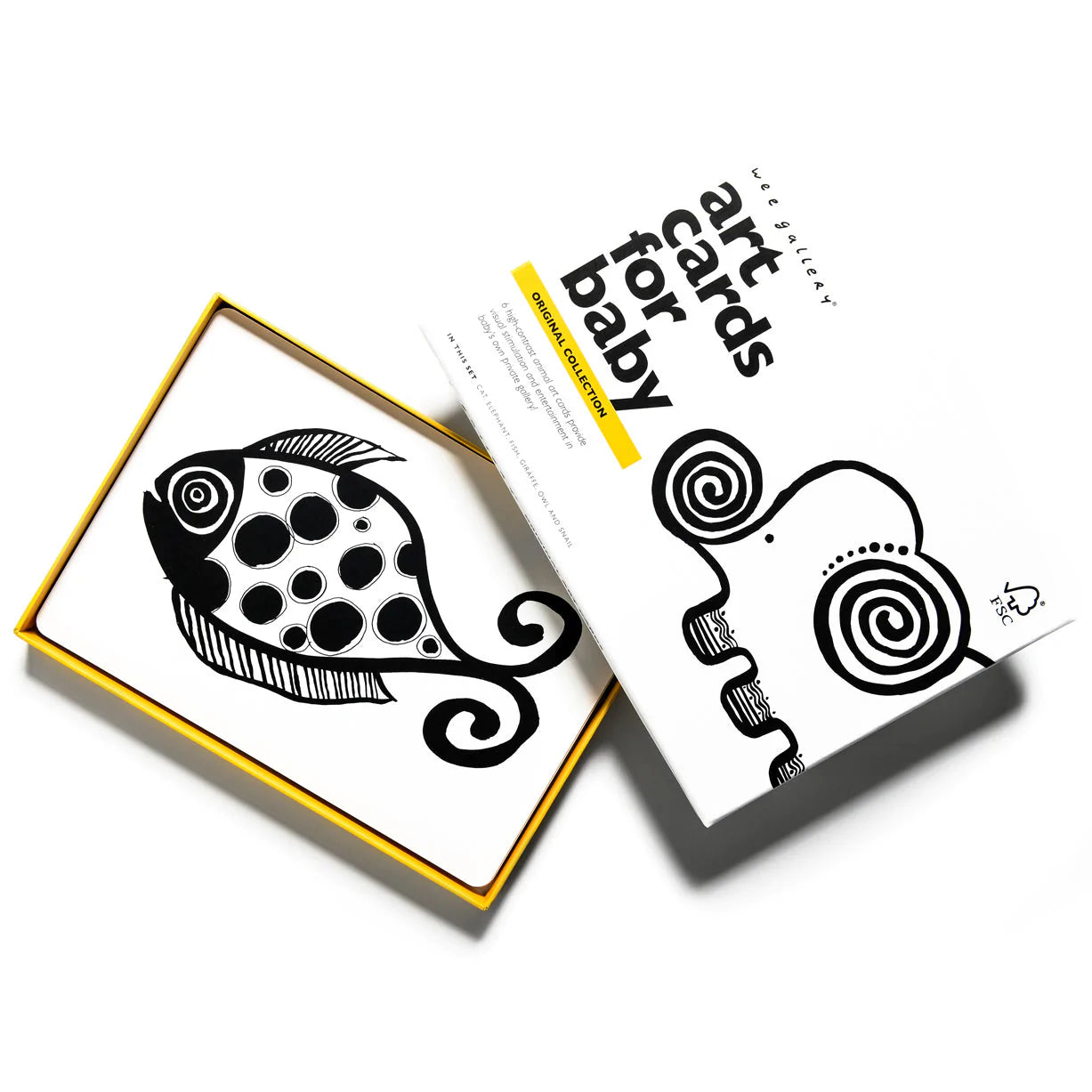 Wee Gallery - Art Cards For Baby - Original Collection - Wee Gallery - littleyoyo.ca
