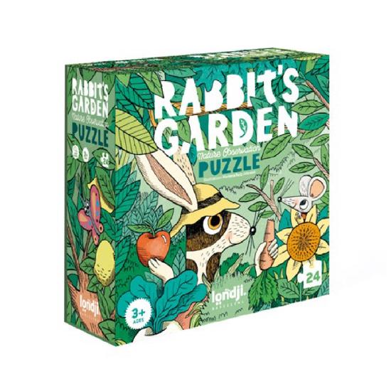 Londji - Rabbit's Garden - Puzzle - Londji - littleyoyo.ca