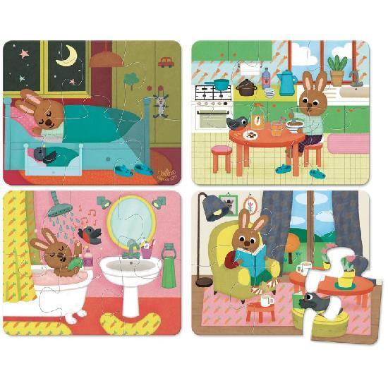 Vilac - Wooden Puzzle House - Vilac - littleyoyo.ca