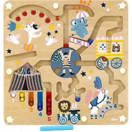 Vilac - Magnetic Maze - Circus - Michelle Carlslund - Vilac - littleyoyo.ca
