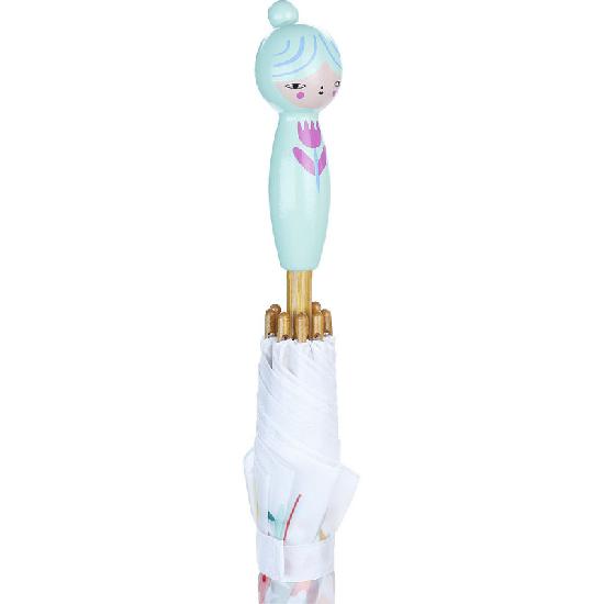 Vilac - Suzy Ultman - Green Flower Umbrella - Vilac - littleyoyo.ca