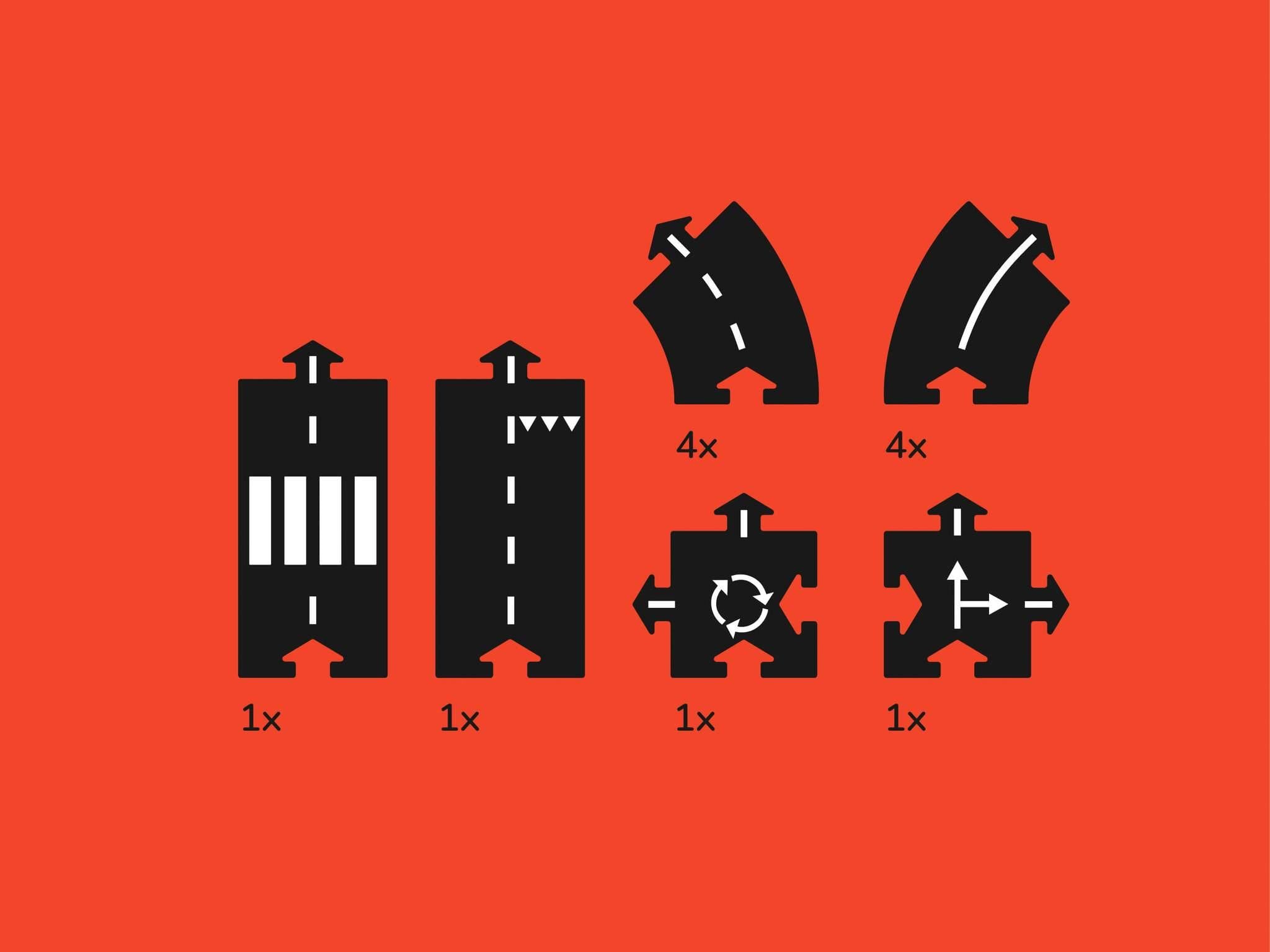 Waytoplay - Ringroad- 12 Pieces - Waytoplay - littleyoyo.ca
