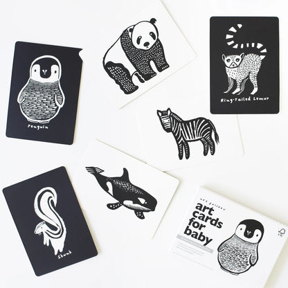 Wee Gallery - Art Cards For Baby - Black And White Collection