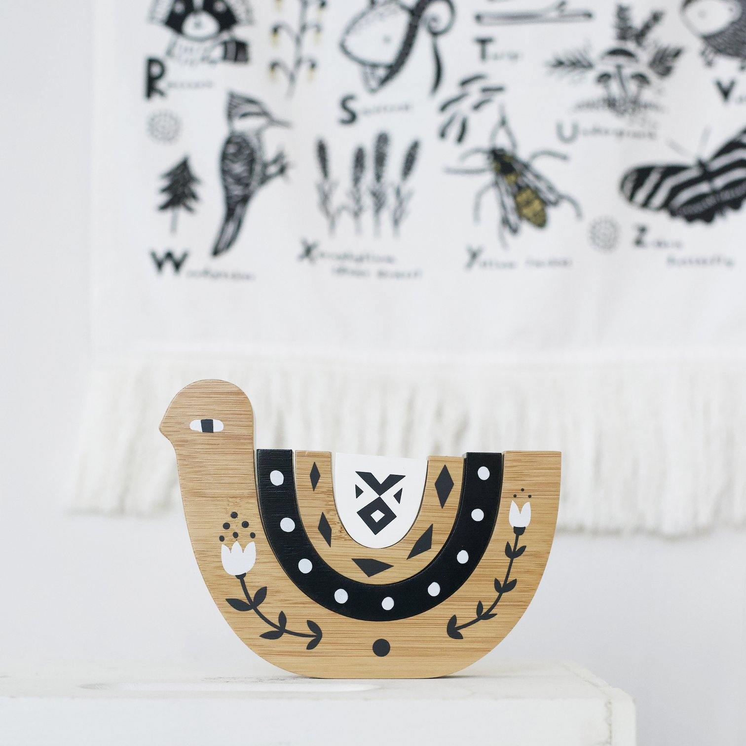 Wee Gallery - Bamboo Nesting Bird - Wee Gallery - littleyoyo.ca