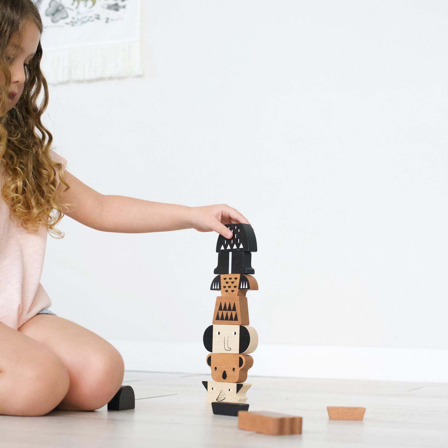 Wee Gallery - Animal Tower - Wee Gallery - littleyoyo.ca