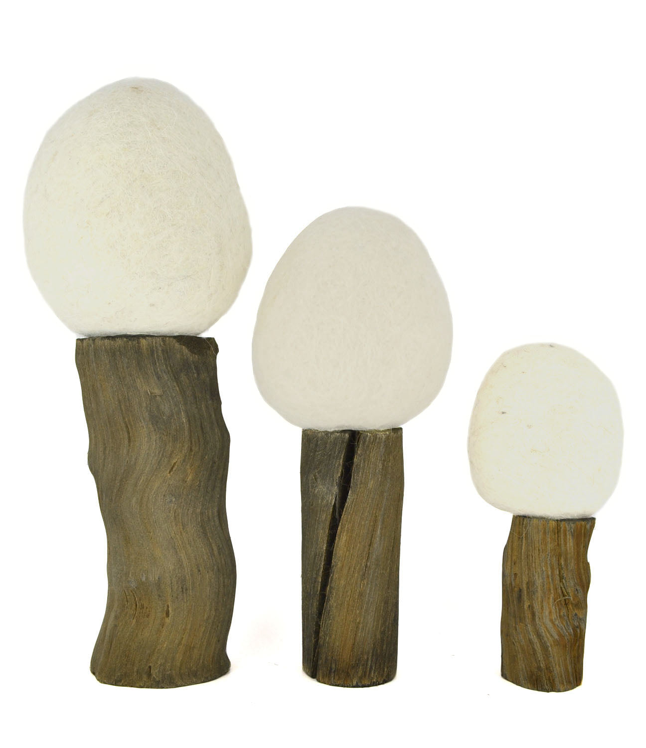 Papoose - Earth Winter Trees Set - 3 Piece
