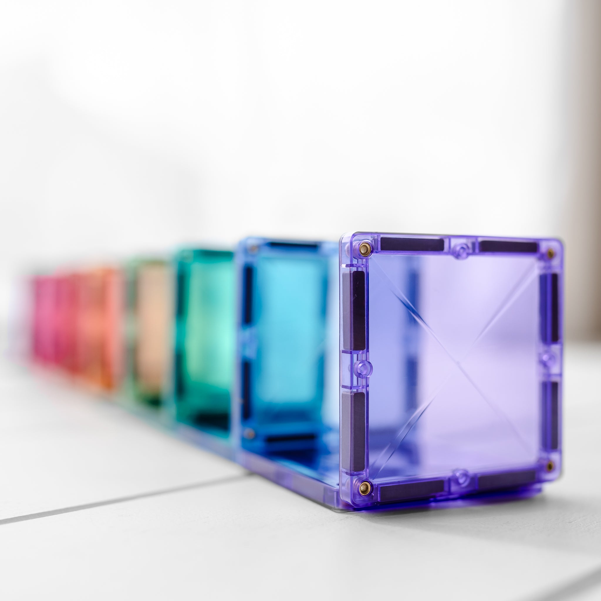 Connetix -  202 Piece Pastel Mega Pack Magnetic Tiles