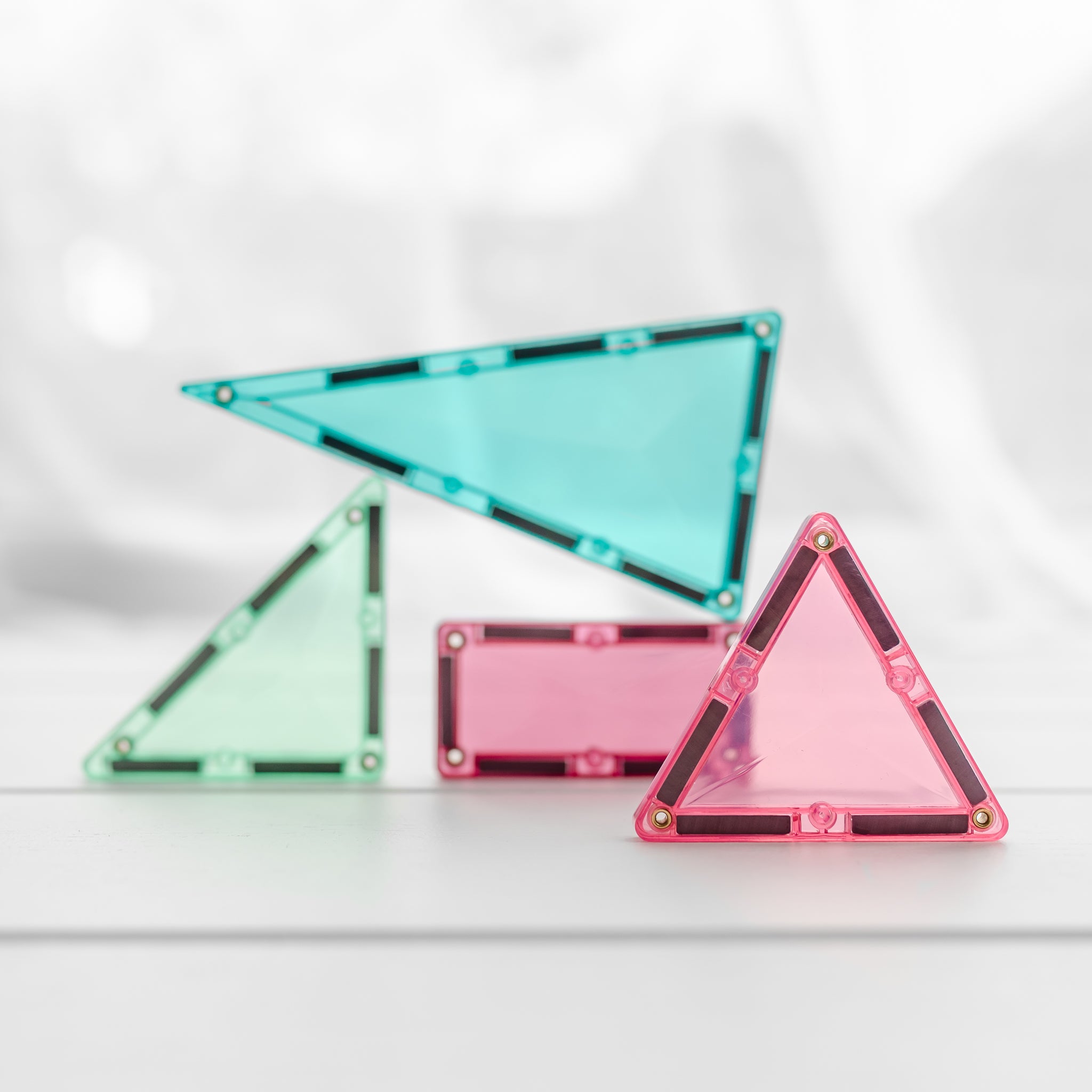 Connetix -  202 Piece Pastel Mega Pack Magnetic Tiles